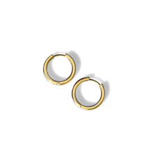Load image into Gallery viewer, Fabuleux Vous Yellow Gold 20mm Huggie Hoops
