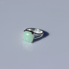 Load image into Gallery viewer, Fabuleux Vous La Stele Square Dome Amazonite Ring size 8