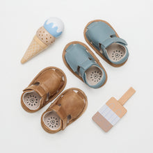 Load image into Gallery viewer, Pretty Brave Baby Milo Sandal in Seafoam