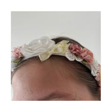 Load image into Gallery viewer, Arthur Ave Summer Fresh Lemon & Pink Flower Crown