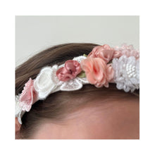 Load image into Gallery viewer, Arthur Ave Summer Fresh Lemon & Pink Flower Crown