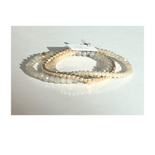 Load image into Gallery viewer, Lindi Kingi Beaded Bracelet Set Smoke and Gold