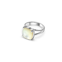 Load image into Gallery viewer, Fabuleux Vous La Stele Square Dome Mother of Pearl Ring size 9