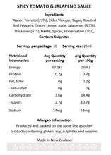 Load image into Gallery viewer, Herb & Spice Spicy Tomato & Jalapeño Hot Sauce