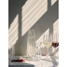 Load image into Gallery viewer, Broste Stripe White Wine Glass set of 4
