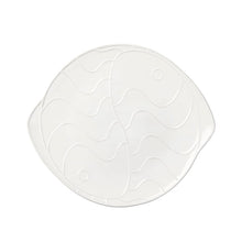 Load image into Gallery viewer, Maytime Pescue Round Plate White