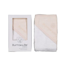 Load image into Gallery viewer, Burrow & Be Hooded Towel Almond