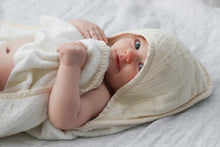 Load image into Gallery viewer, Burrow & Be Hooded Towel Almond