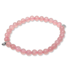 Load image into Gallery viewer, Fabuleux Vous La Pierre Rose Quartz Bracelet Stretchy