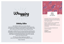 Load image into Gallery viewer, Artwrap Birthday Edition Wrapping Paper Book