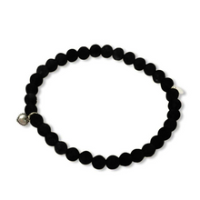 Load image into Gallery viewer, Fabuleux Vous La Pierre Black Onyx Stretchy Bracelet