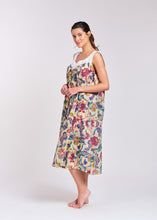 Load image into Gallery viewer, Arabella Pinks/Purples V Neck Lace Nightie