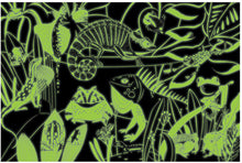 Load image into Gallery viewer, Mudpuppy Frogs & Lizards GITD Puzzle 100pce