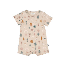 Load image into Gallery viewer, Burrow & Be Jungle Stamp Alex Romper