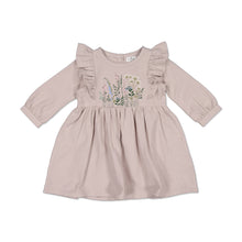 Load image into Gallery viewer, Burrow & Be Hazel Dress- Herringbone Misty Lavender