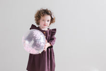 Load image into Gallery viewer, Burrow & Be Hazel Dress- Herringbone Plum