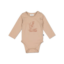 Load image into Gallery viewer, Burrow and Be Baxter Long Sleeve Bodysuit- Latte
