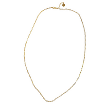 Load image into Gallery viewer, Fabuleux Vous Steel Me Stainless Paper Clip Chain Yellow Gold 50cm