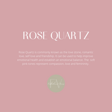 Load image into Gallery viewer, Fabuleux Vous La Pierre Rose Quartz Bracelet Stretchy