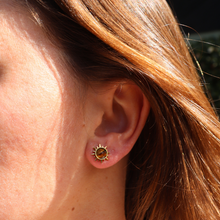 Load image into Gallery viewer, Fabuleux Vous Soleil Tigers Eye Earrings