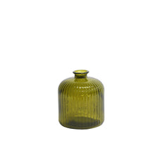 Load image into Gallery viewer, Maytime Quita Fluted Bottle 18cm- Khaki Olive