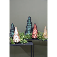 Load image into Gallery viewer, Maytime Glass Tree Medium- Metallic Forest Green