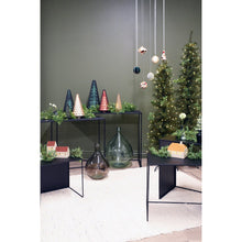 Load image into Gallery viewer, Maytime Glass Tree Medium- Metallic Forest Green