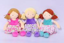 Load image into Gallery viewer, Bonikka Lil'l Fran, Light Brown Hair, Pink and Floral Dress