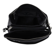 Load image into Gallery viewer, Urban Forest Eva Small Square Leather Sling Bag- Rambler Black