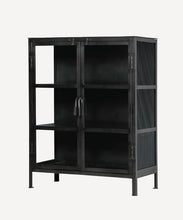 Load image into Gallery viewer, French Country Collections Monroe Short Glass Display Cabinet