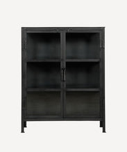 Load image into Gallery viewer, French Country Collections Monroe Short Glass Display Cabinet