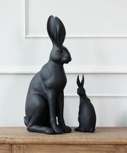 Load image into Gallery viewer, French Country Collections Harold the Hare Black