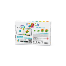 Load image into Gallery viewer, Hey Clay- Dinos (Stegosaurus, Pachycephalosaurus, Brachiosaurus) 6 cans