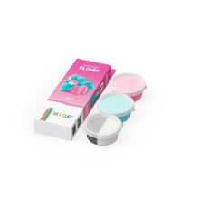 Load image into Gallery viewer, Hey Clay- Rainbow Unicorn, Cloudy (3 cans)