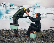 Load image into Gallery viewer, Hinza Small Olive Bag- Green Plastic