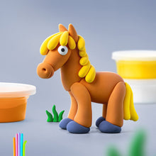 Load image into Gallery viewer, Hey Clay- Animals (Piggy, Horse, Rabbit) 6 cans