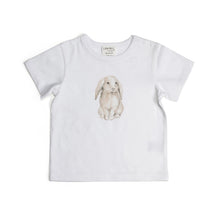 Load image into Gallery viewer, Little Bee by Dimples Cotton T-Shirt- Bunny