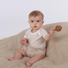 Load image into Gallery viewer, Little Bee by Dimples Cotton Bodysuit- Gingham