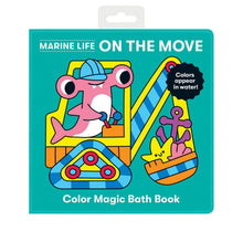 Load image into Gallery viewer, Mudpuppy Marine Life On the Move Colour Magic Bath Book