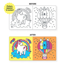Load image into Gallery viewer, Mudpuppy Unicorn Colour Magic Bath Book