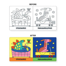 Load image into Gallery viewer, Mudpuppy Rub-A-Dub Dinos! Colour Magic Bath Book