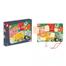 Load image into Gallery viewer, Janod Farm Padlocks Board