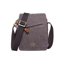 Load image into Gallery viewer, Troop Classic 239 Small Zip Front Cross Body Bag- Charcoal