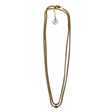 Load image into Gallery viewer, Fabuleux Vous Steel Me Yellow Gold Stainless Steel Box Chain 85cm