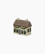 Load image into Gallery viewer, French Country Collections Christmas Tea Light Cottage with Swag