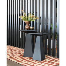 Load image into Gallery viewer, Maytime Studio Lyn Tall Side Table- Black
