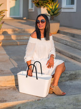 Load image into Gallery viewer, Hinza Large White Bag
