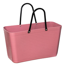 Load image into Gallery viewer, Hinza Large Rose Gold Bag- Green Plastic