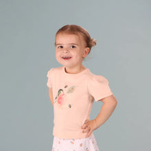 Load image into Gallery viewer, Little Bee by Dimples Cotton T- Shirt- Peach