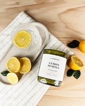Load image into Gallery viewer, Lanterncove Jade 9oz Scented Candle- Lemon Myrtle